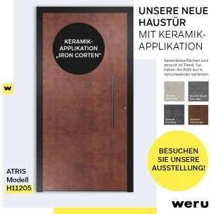 Weru_Haustuer_mit_Keramikapplikation